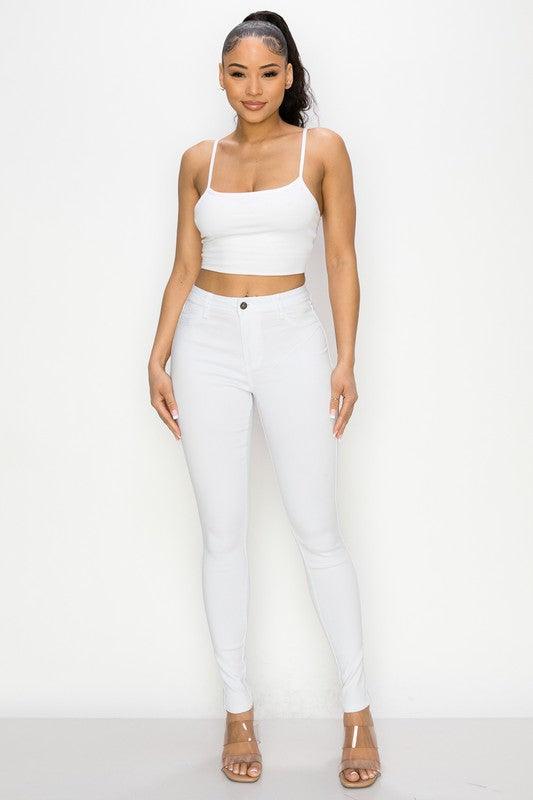 high waist super stretch skinny jean - RK Collections Boutique