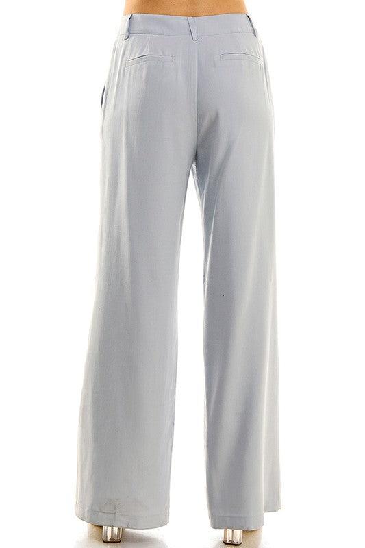 high waist wide leg pants - RK Collections Boutique