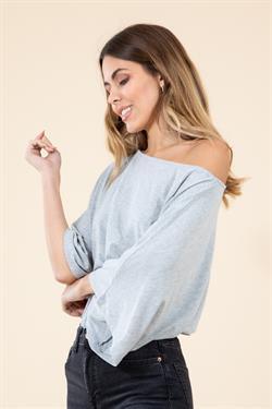 Wide Sleeve Oversized Off the Shoulder Bodysuit - RK Collections Boutique