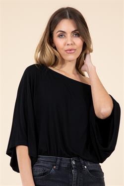 Wide Sleeve Oversized Off the Shoulder Bodysuit - RK Collections Boutique