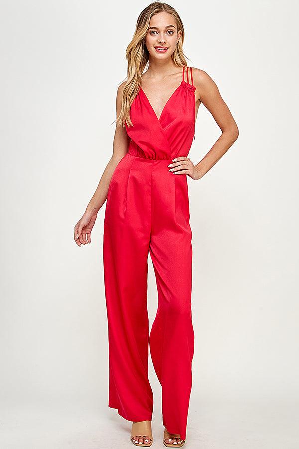 sleeveless o ring jumpsuit - RK Collections Boutique