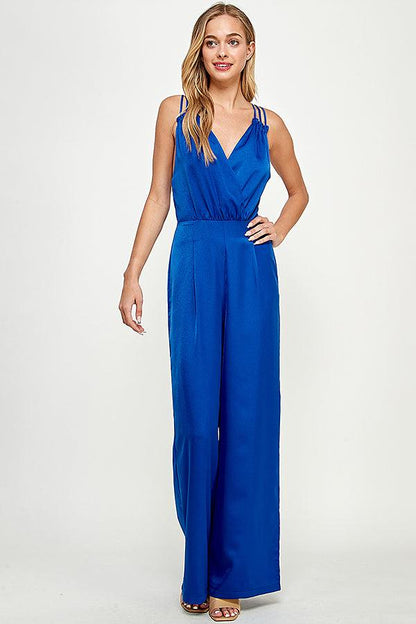 sleeveless o ring jumpsuit - RK Collections Boutique