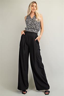 High Waist Wide Leg Pants - RK Collections Boutique