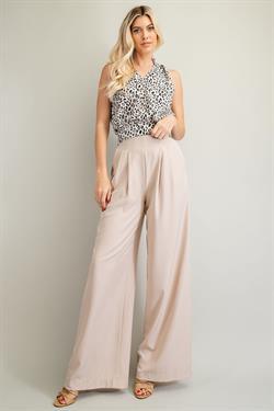 High Waist Wide Leg Pants - RK Collections Boutique