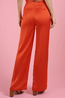 satin flare leg pants - RK Collections Boutique