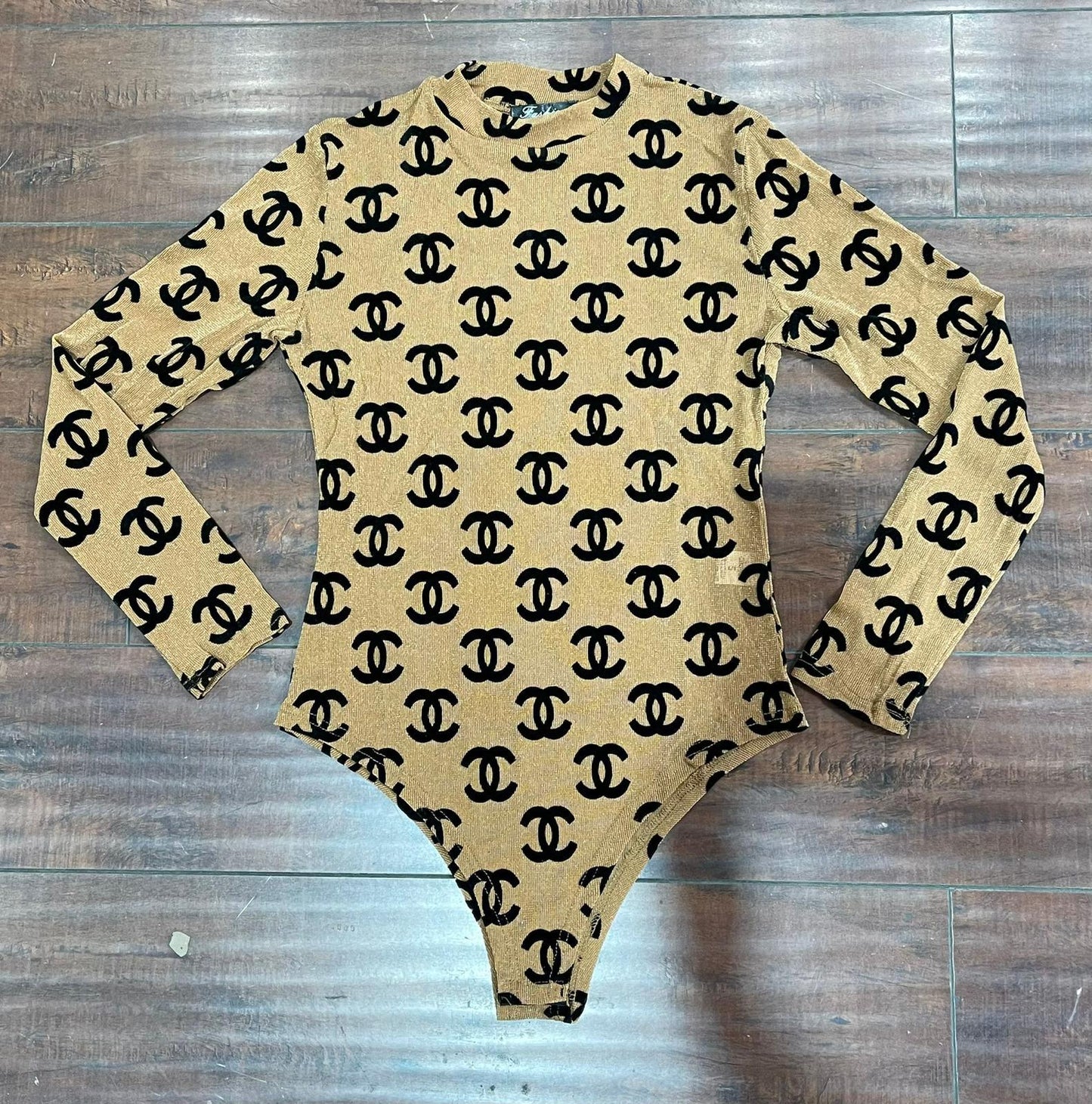 CC long sleeve bodysuit - RK Collections Boutique