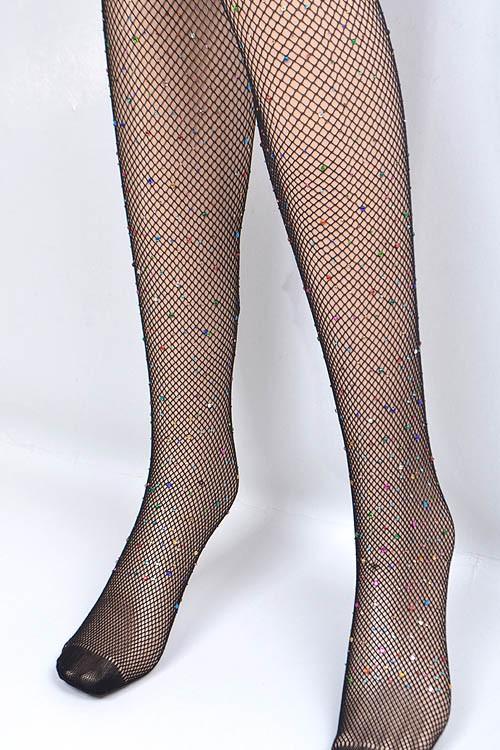 crystal fishnet tights - RK Collections Boutique