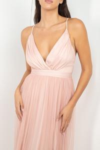 Tulle Mesh Maxi Dress - RK Collections Boutique