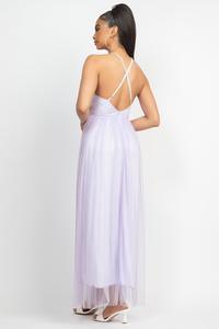 Tulle Mesh Maxi Dress - RK Collections Boutique