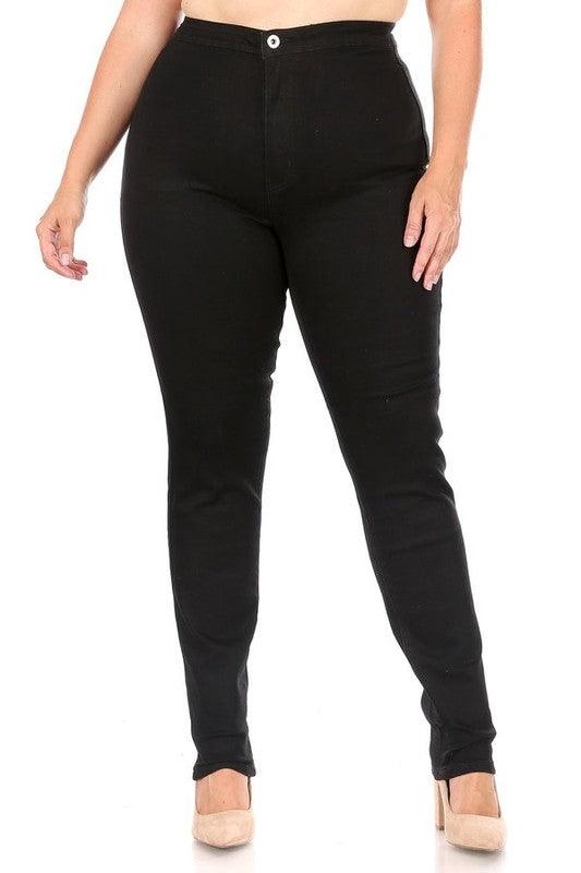 GP3103 PLUS high waist stretchy skinny jean - RK Collections Boutique