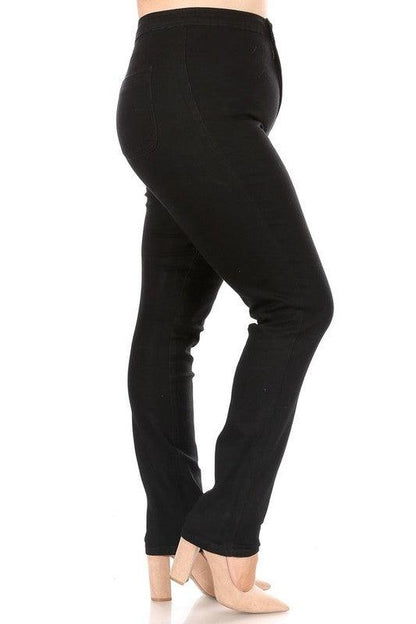 GP3103 PLUS high waist stretchy skinny jean - RK Collections Boutique