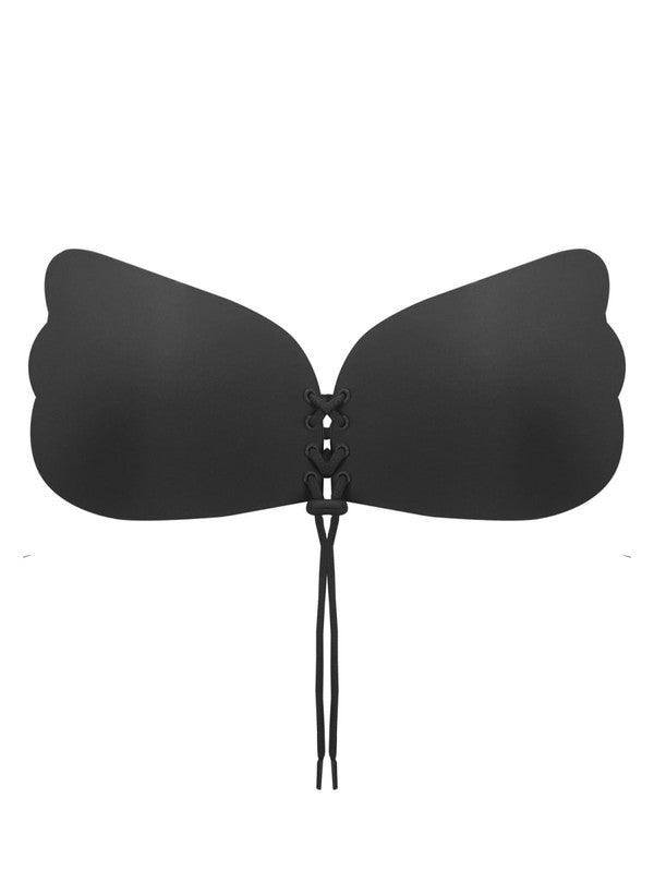 lace up backless sticky bra - RK Collections Boutique