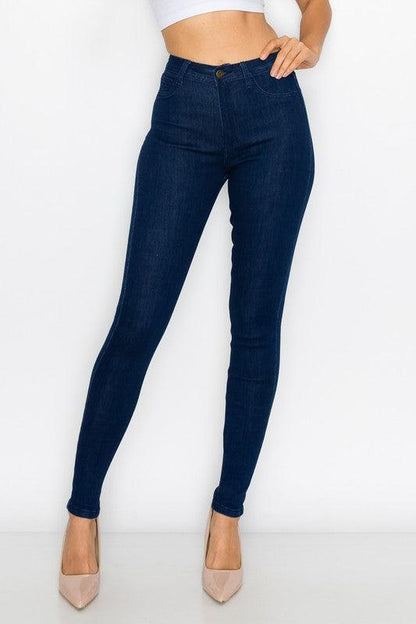 LV-126 INK high waist skinny jeans - RK Collections Boutique