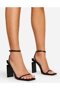 square toe rectangle heels - RK Collections Boutique