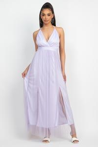 Tulle Mesh Maxi Dress - RK Collections Boutique