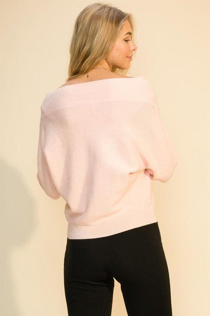 the softest off the shoulder sweater - RK Collections Boutique