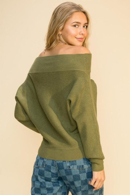 the softest off the shoulder sweater - RK Collections Boutique