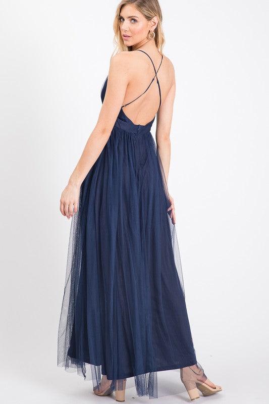 Tulle maxi dress-Dress-Maxi-The Vintage Shop-RK Collections Boutique