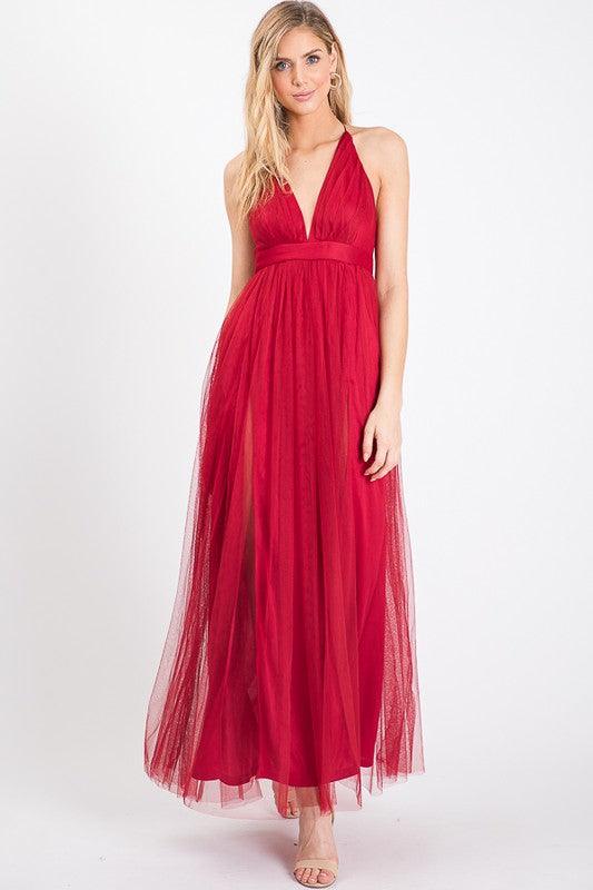 Tulle maxi dress-Dress-Maxi-The Vintage Shop-RK Collections Boutique