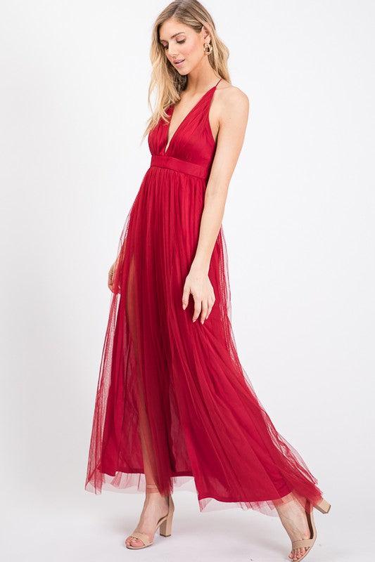 Tulle maxi dress-Dress-Maxi-The Vintage Shop-RK Collections Boutique