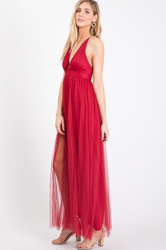 Tulle maxi dress-Dress-Maxi-The Vintage Shop-RK Collections Boutique