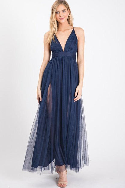 Tulle maxi dress-Dress-Maxi-The Vintage Shop-RK Collections Boutique