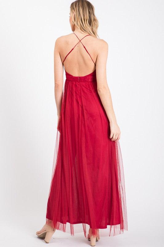 Tulle maxi dress-Dress-Maxi-The Vintage Shop-RK Collections Boutique